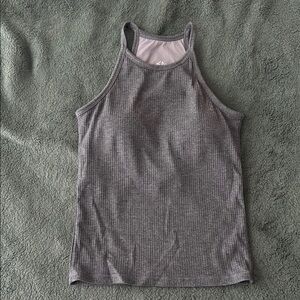 Klassy Network Brami Gray Ribbed Women's Tank Top